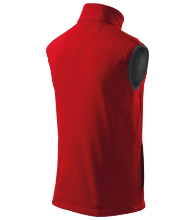 Vision Softshell mellény férfi piros 
