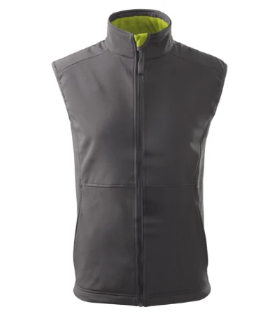 Vision Softshell mellény férfi acélszürke 