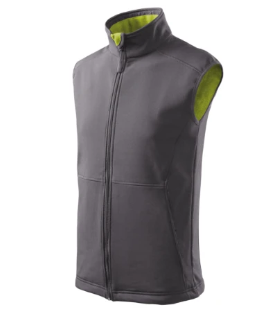 Vision Softshell mellény férfi acélszürke 