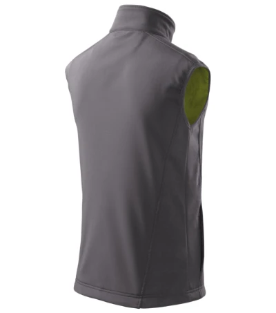 Vision Softshell mellény férfi acélszürke 