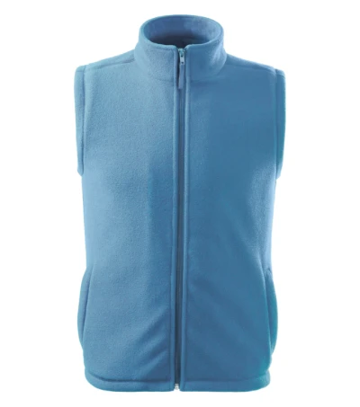 Next Polár mellény unisex azúrkék 