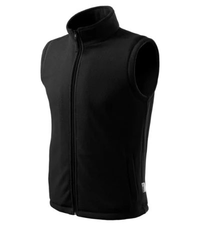 Next Polár mellény unisex fekete 01 (brand label) 