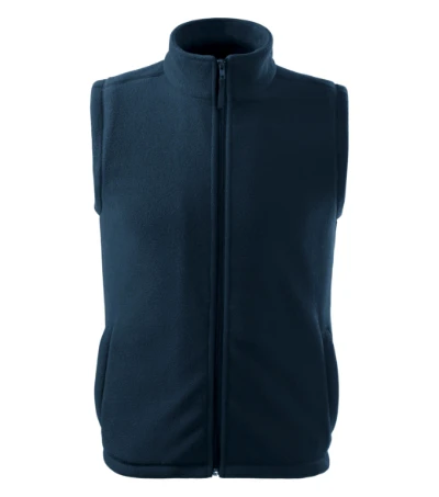 Next Polár mellény unisex tengerészkék 02 (brand label) 