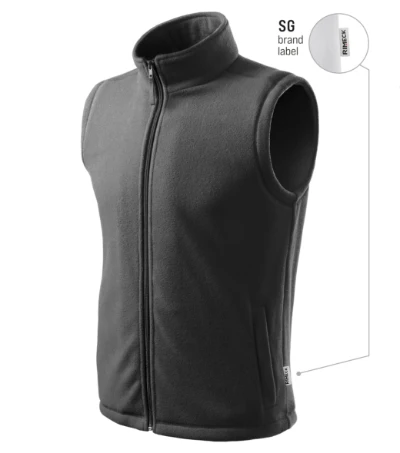 Next Polár mellény unisex acélszürke 36 (brand label) 