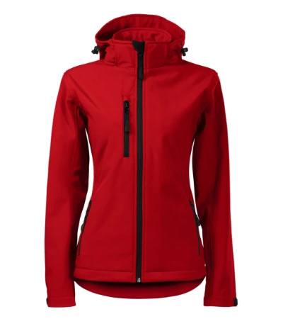 Performance Softshell kabát női piros 