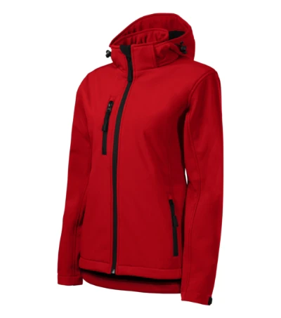 Performance Softshell kabát női piros 