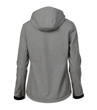 Performance Softshell kabát női sötétszürke melírozott 