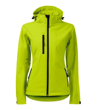 Performance Softshell kabát női lime 