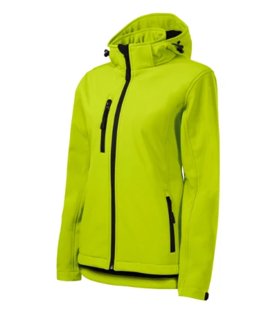 Performance Softshell kabát női lime 