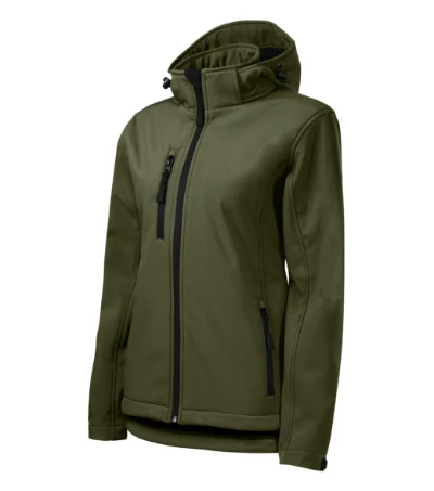 Performance Softshell kabát női military 