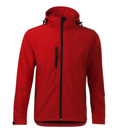 Performance Softshell kabát férfi piros 
