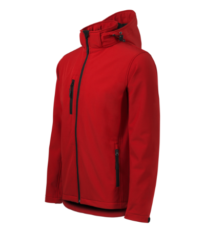Performance Softshell kabát férfi piros 