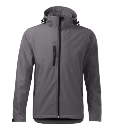 Performance Softshell kabát férfi acélszürke 