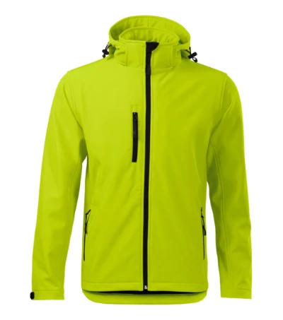 Performance Softshell kabát férfi lime 