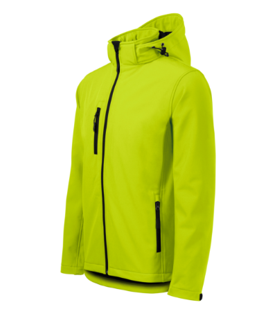 Performance Softshell kabát férfi lime 