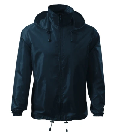 Windy Széldzseki unisex tengerészkék 