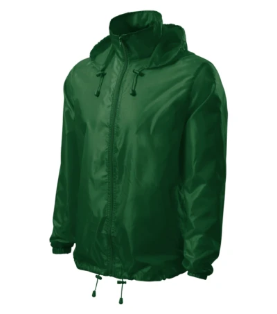 Windy Széldzseki unisex üvegzöld 