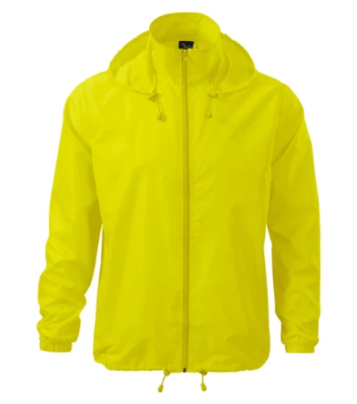 Windy Széldzseki unisex neon sárga 