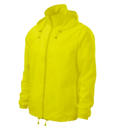 Windy Széldzseki unisex neon sárga 