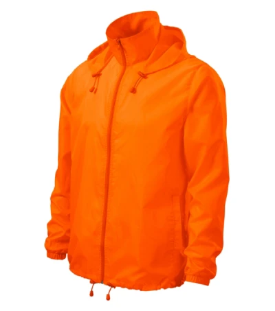 Windy Széldzseki unisex neon narancssárga 