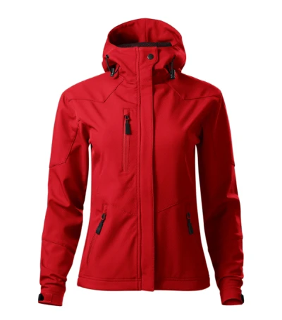 Nano Softshell kabát női piros 