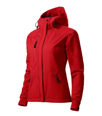 Nano Softshell kabát női piros 