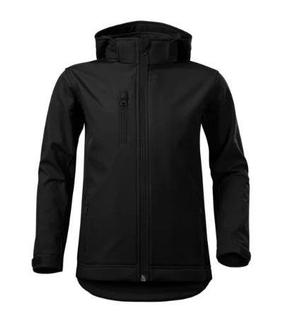 Performance Softshell kabát gyerek fekete 