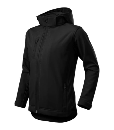 Performance Softshell kabát gyerek fekete 