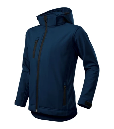 Performance Softshell kabát gyerek tengerészkék 