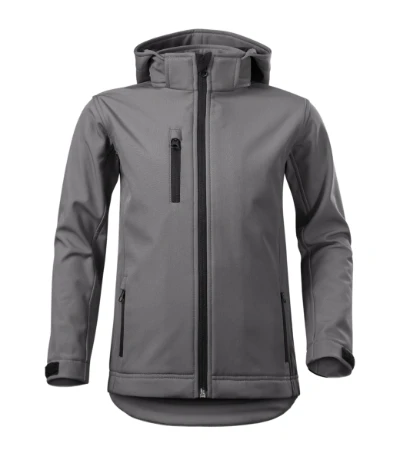 Performance Softshell kabát gyerek acélszürke 