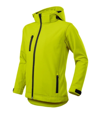 Performance Softshell kabát gyerek lime 