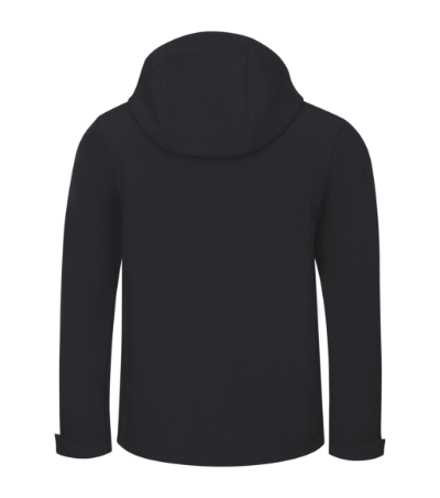 Trail Softshell kabát férfi ébenszürke 