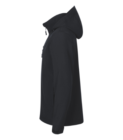 Trail Softshell kabát férfi ébenszürke 