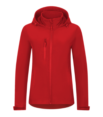 Trail Softshell kabát női piros 