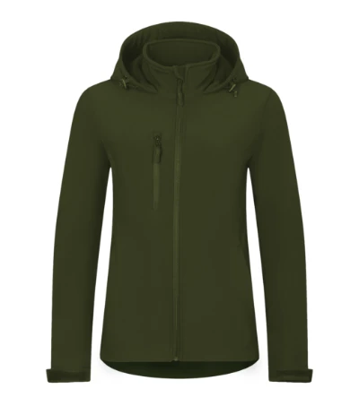 Trail Softshell kabát női military 