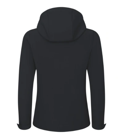Trail Softshell kabát női ébenszürke 