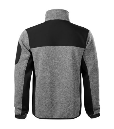 Casual Softshell kabát férfi knit light gray 