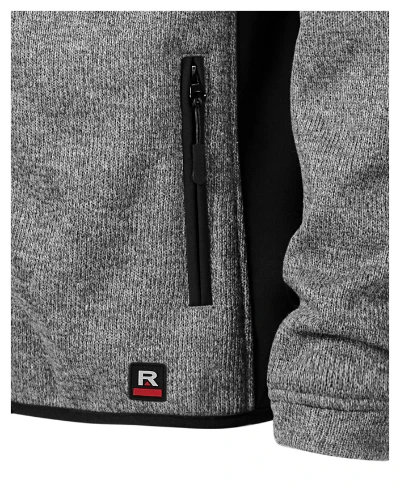 Casual Softshell kabát férfi knit light gray 