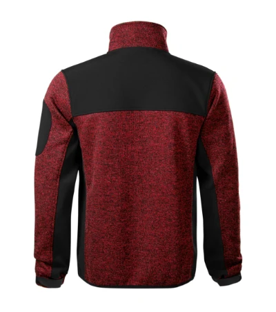 Casual Softshell kabát férfi knit marlboro red 