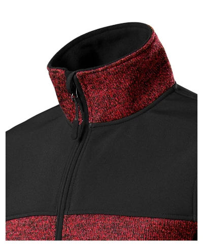 Casual Softshell kabát férfi knit marlboro red 