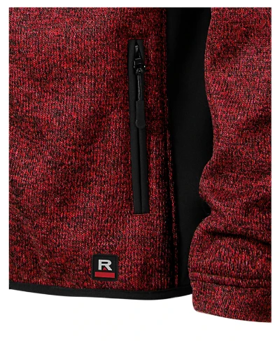Casual Softshell kabát férfi knit marlboro red 
