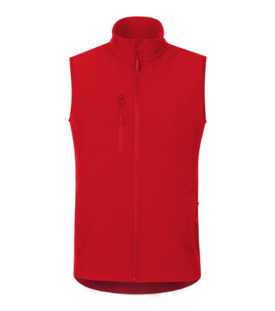 Trail Softshell mellény férfi piros 
