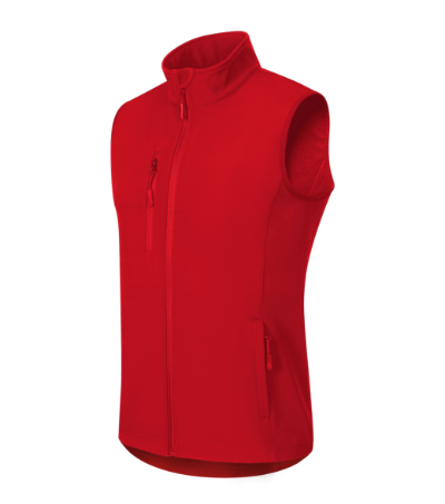 Trail Softshell mellény férfi piros 