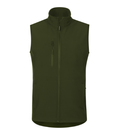 Trail Softshell mellény férfi military 