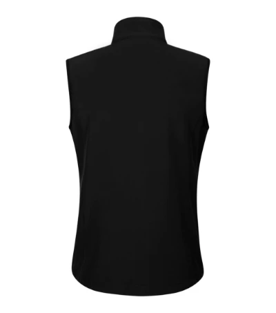 Trail Softshell mellény női fekete 