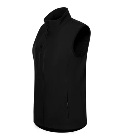 Trail Softshell mellény női fekete 