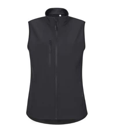 Trail Softshell mellény női ébenszürke 