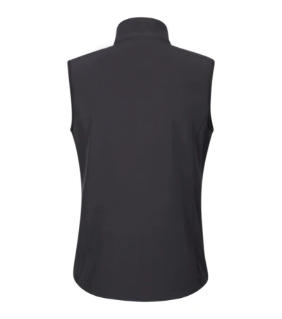 Trail Softshell mellény női ébenszürke 