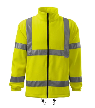HV Fleece Jacket Polár unisex fluoreszkáló sárga 