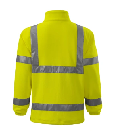 HV Fleece Jacket Polár unisex fluoreszkáló sárga 